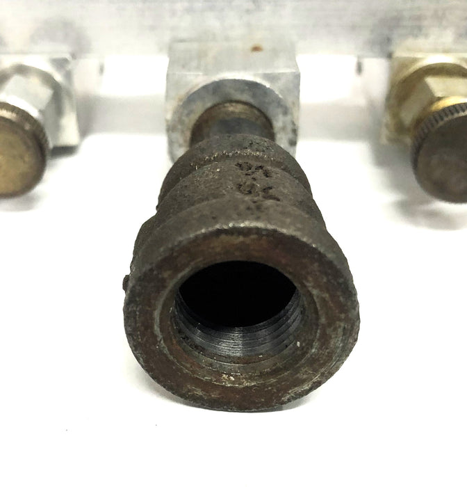 Lube Devices Hydraulic Oil Injector Assembly 3/4-1/4 Inch USED
