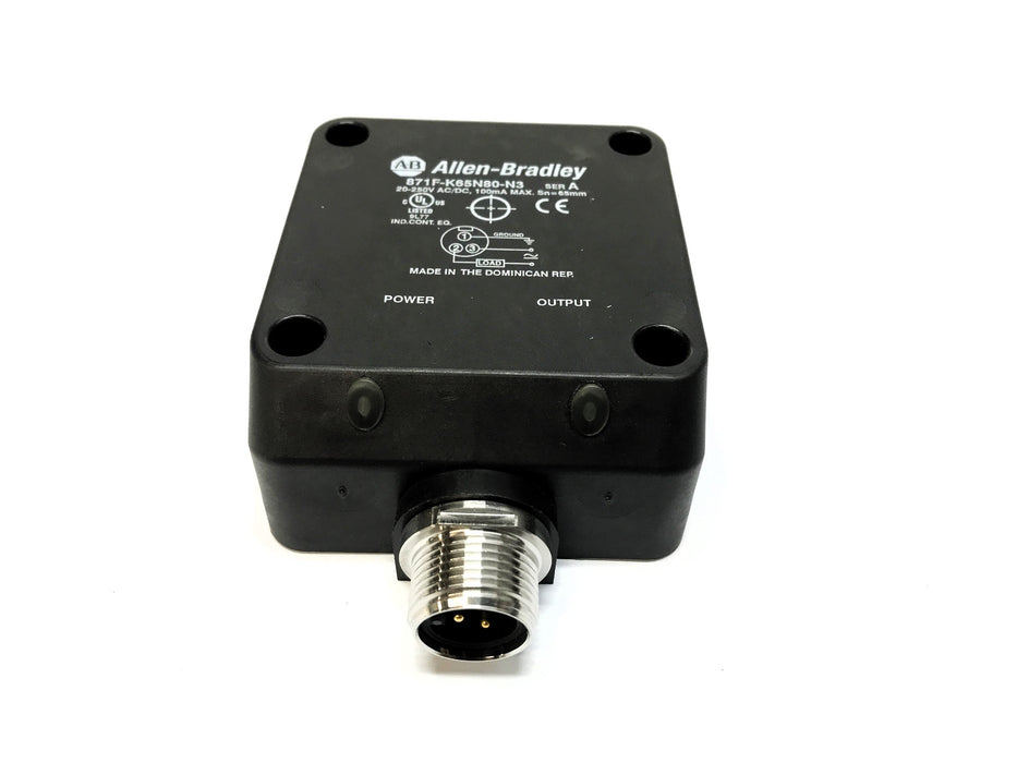 Allen Bradley Series A Proximity Sensor 871F-K65N80-N3 NOS