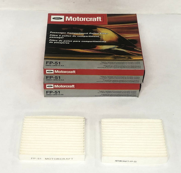 Ford Motorcraft Air Filter FP-51 (5M6Z-19N619-AA) [Lot of 2] NOS