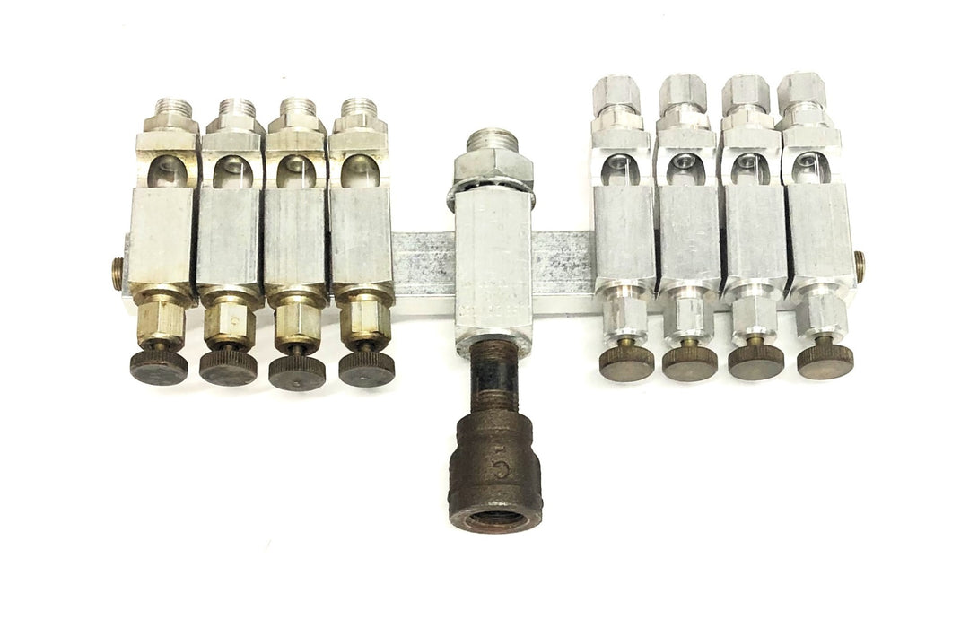 Lube Devices Hydraulic Oil Injector Assembly 3/4-1/4 Inch USED