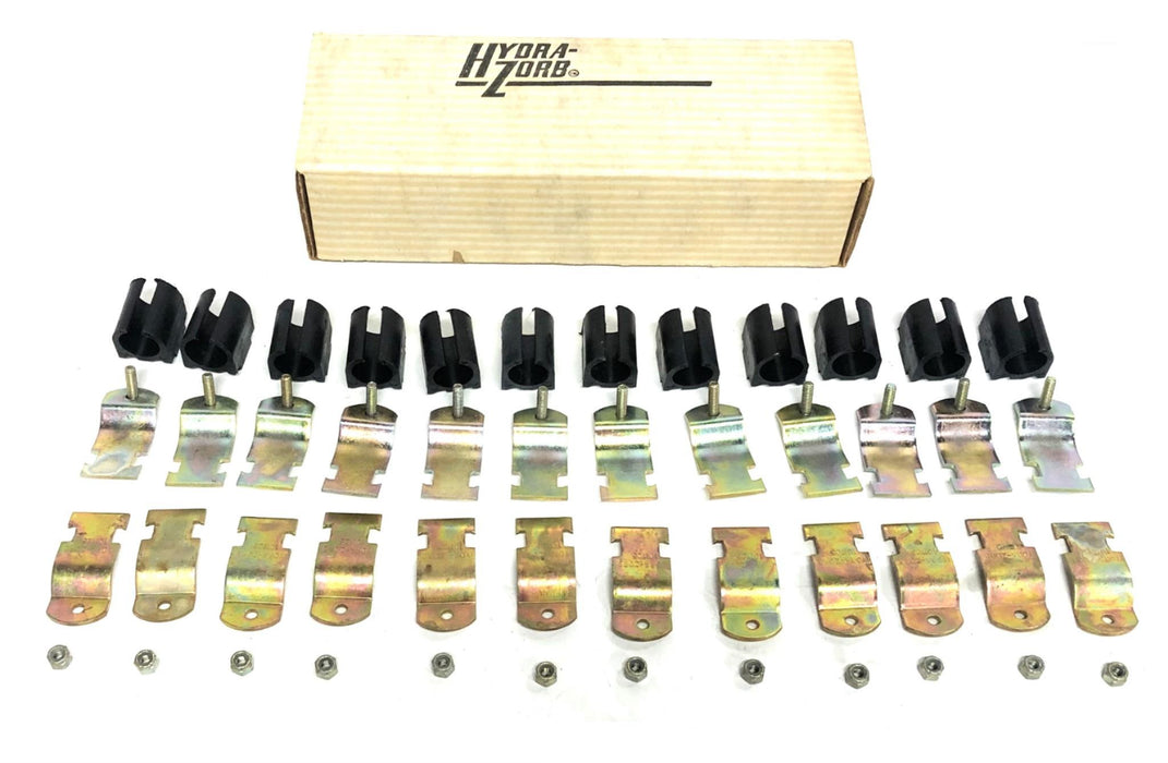 Hydra-Zorb 12 Piece Set 1 Inch Tube Clamp 100100 (101125) NOS