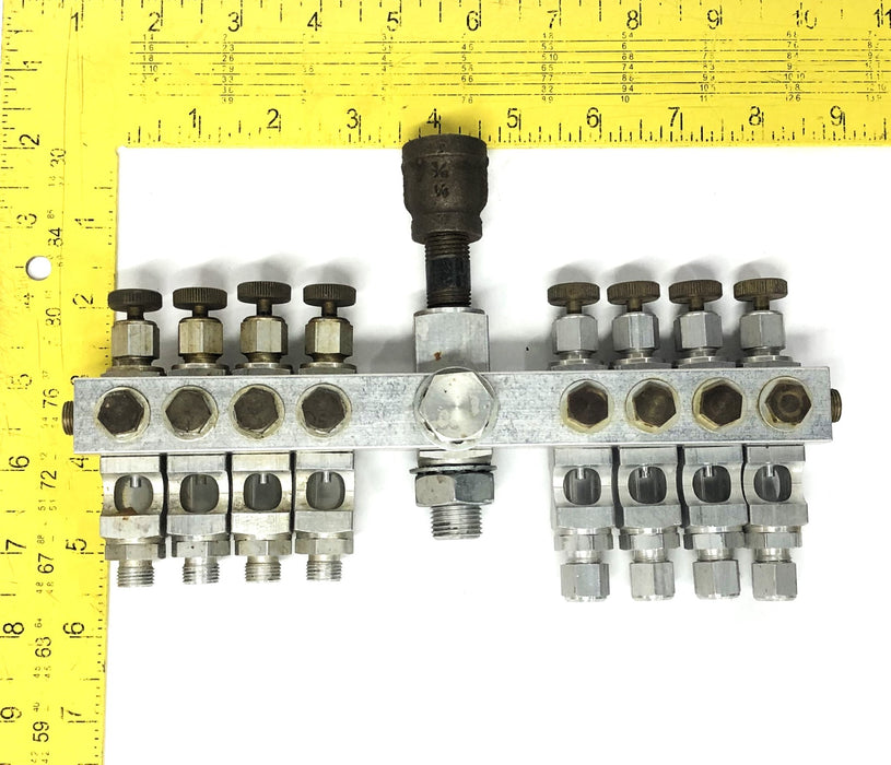 Lube Devices Hydraulic Oil Injector Assembly 3/4-1/4 Inch USED