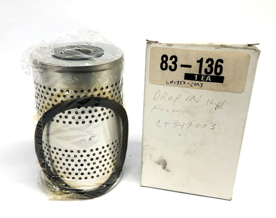 Unbranded Hydraulic Filter 83-136 NOS