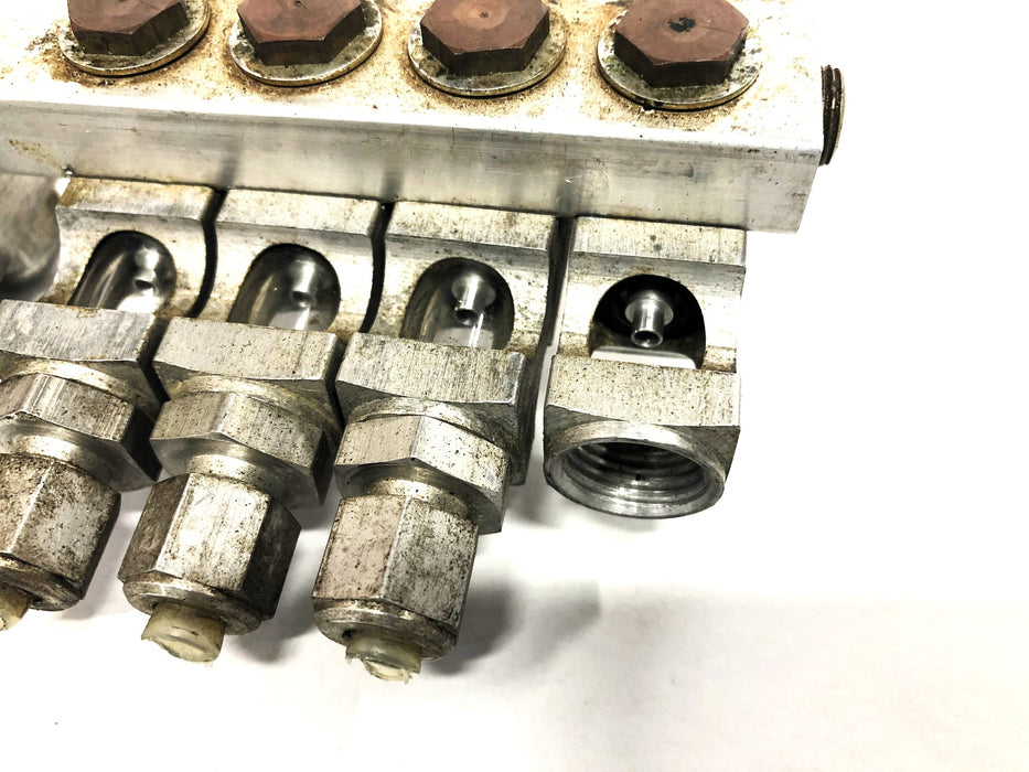 Lube Devices Hydraulic Oil Injector Assembly USED