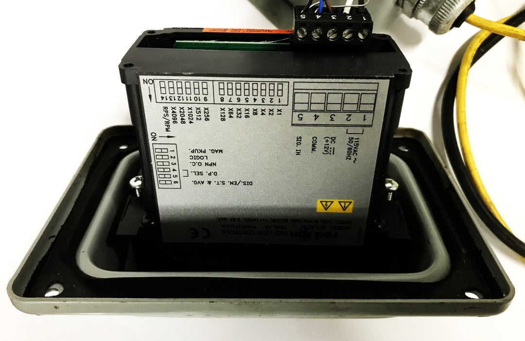 Red Lion Controls Rate Indicator Assembly APLRI600 USED