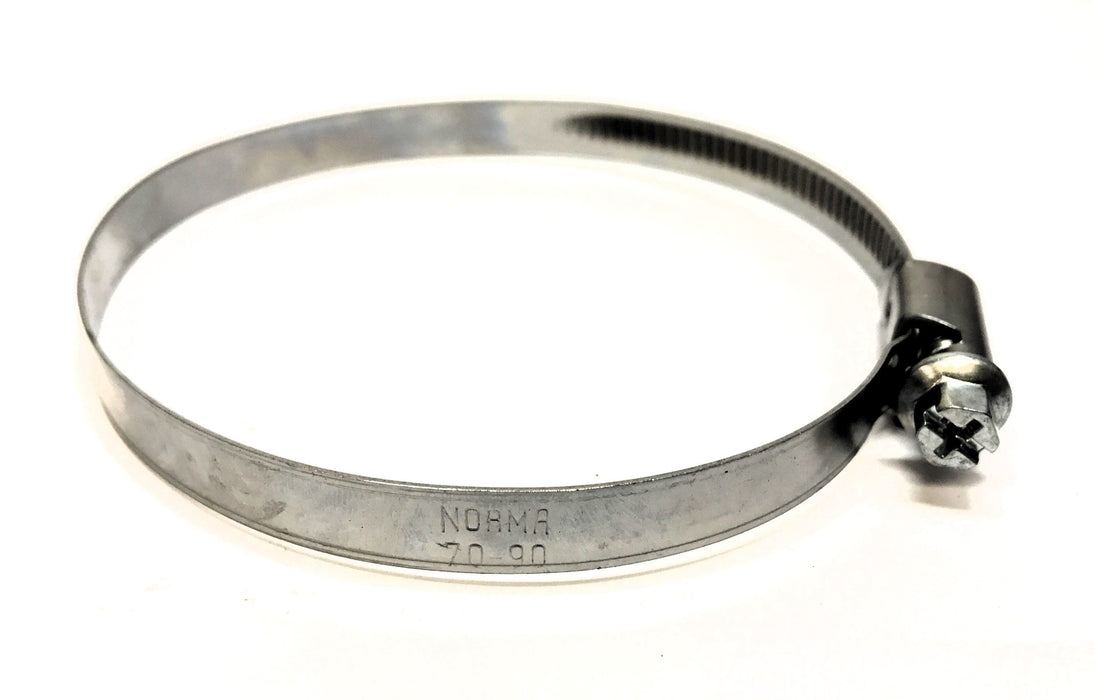 Norma Pack of (10) Hose Clamps 70-90 NOS