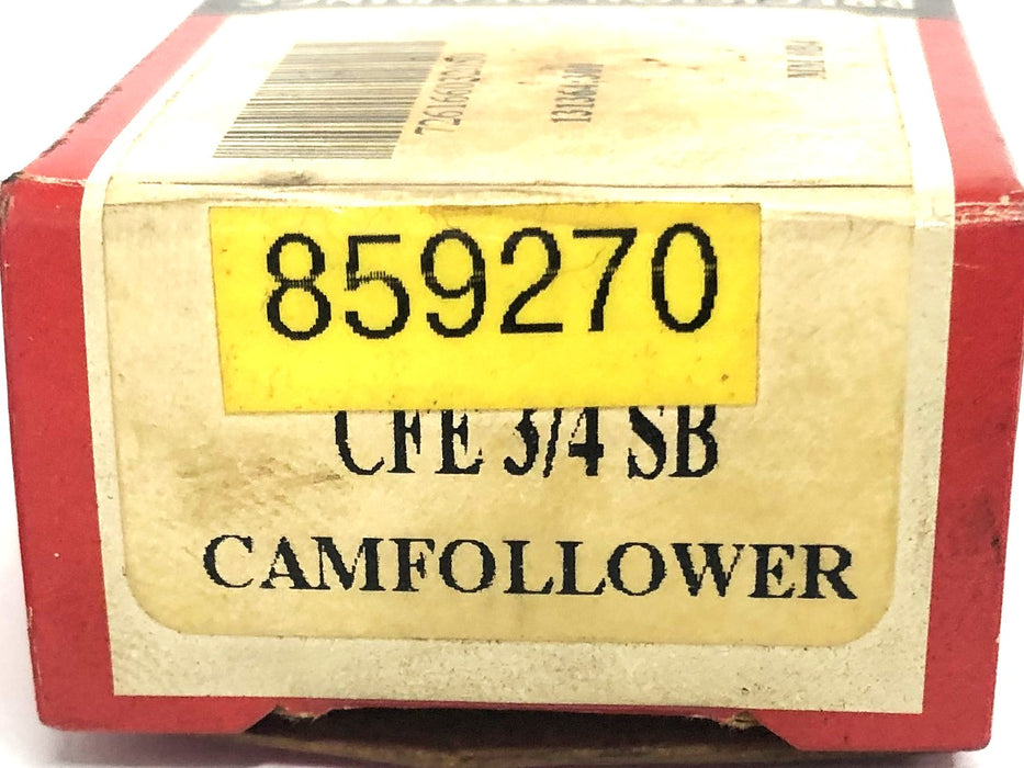 Torrington Cam Follower Roller Bearing CFE-3/4-SB [Lot of 2] NOS