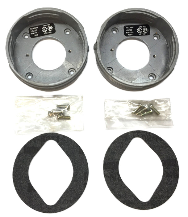 Killark Fixture Cap for use on 'V' Series VFC-100 (Missing Gasket) NOS