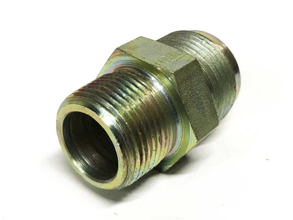 B & F Hydraulic Adapter 3/4 inch JIC x 7/8 inch Nipple [Lot of 3] NOS