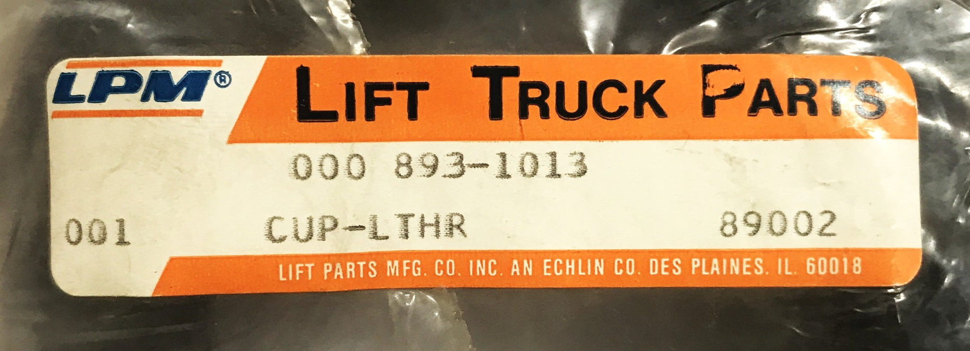 LPM Forklift LTHR Cup 893-1013 NOS