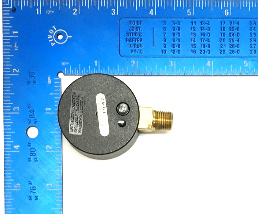 Ashcroft 1/4" NPT 0-15 PSI Pressure Gauge 20W1005PH 02L 15# [Lot of 2] NOS