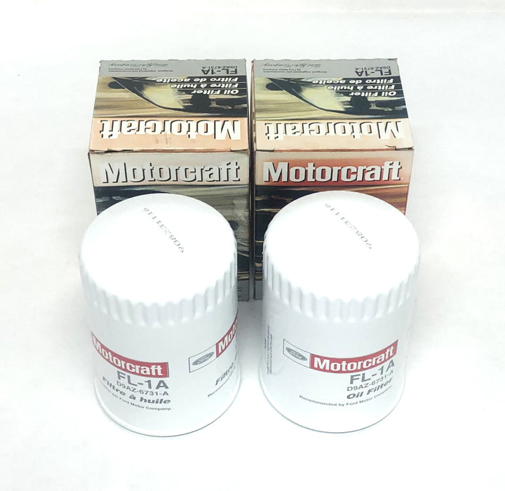 Ford Motorcraft Oil Filter FL-1A (D9AZ-6731-A) [Lot of 2] NOS