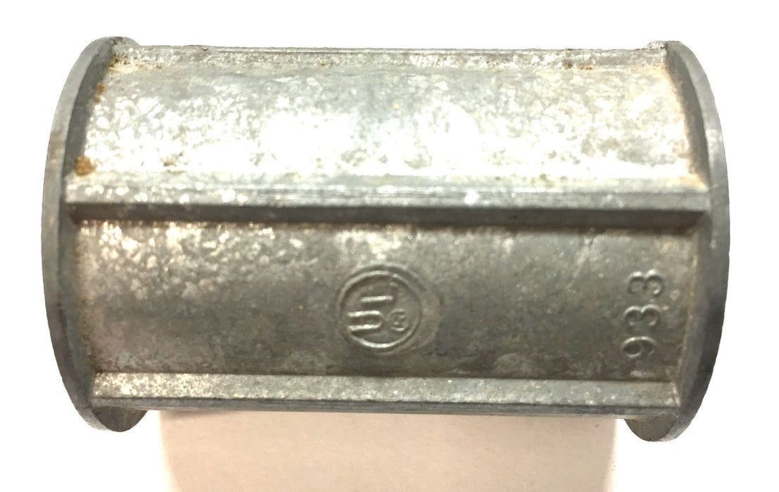 Unbranded 1.16" x 2" Set-Screw Coupling Conduit 933 [Lot of 12] NOS