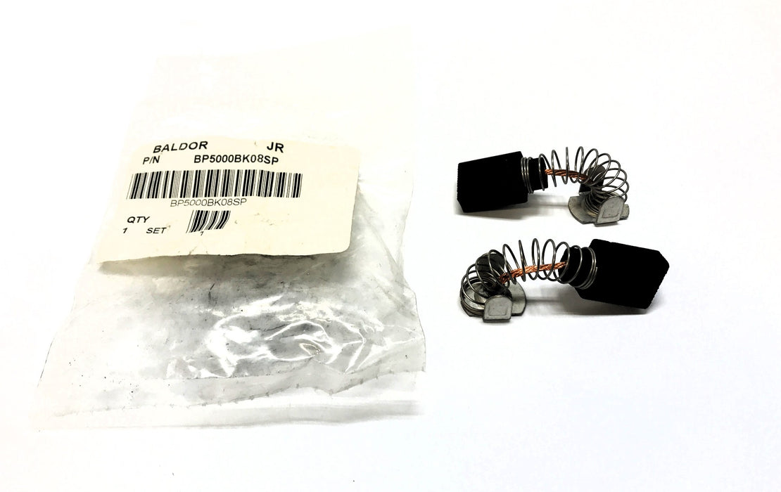 Baldor Set of (2) Carbon Motor Brushes BP5000BK08SP NOS