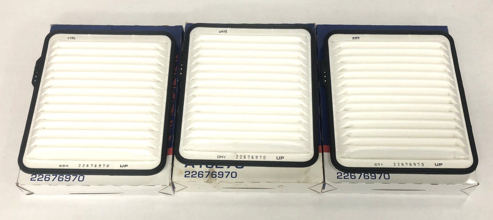 AC Delco Air Filter A1627C (22676970) [Lot of 3] NOS