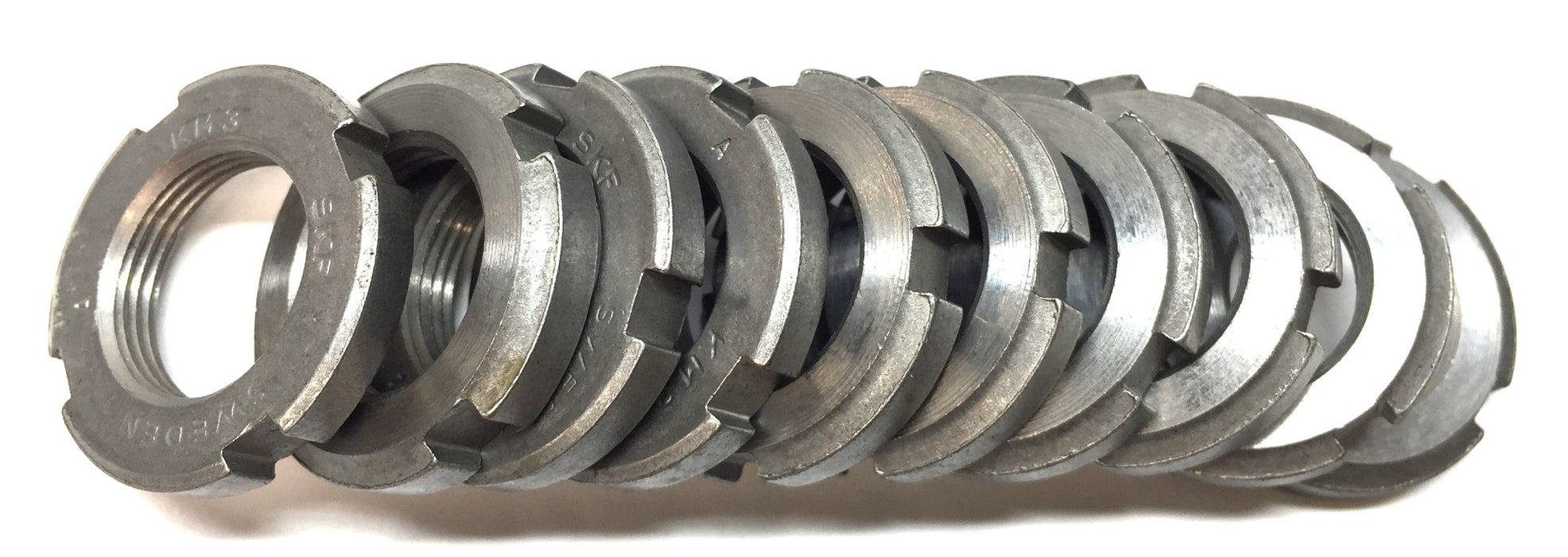 SKF Bearing Lock-Nut Pack (10pcs) KM3 NOS