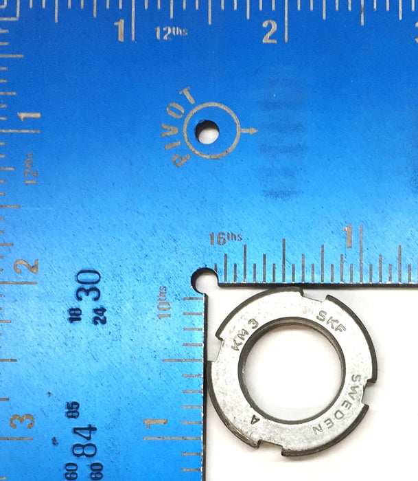 SKF Bearing Lock-Nut Pack (10pcs) KM3 NOS