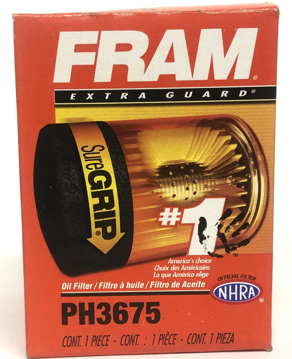 Fram Extra Guard Oil Filter PH3675 [Lot of 4] NOS