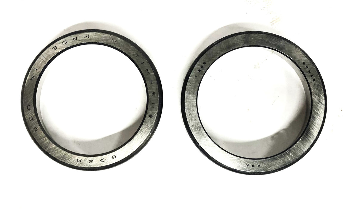 Timken/Bower Tapered Roller Bearing Cup 532 [Lot of 2] NOS