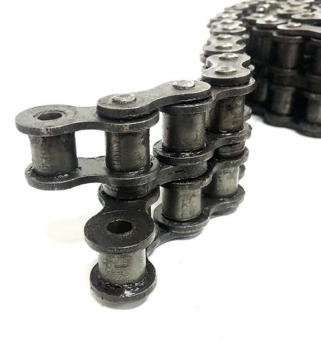 Link-Belt 8 Foot Double Strand Roller Chain 80 NOS