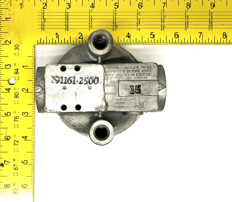 Marveline TT Spin On Filter Head 291161-2500 USED
