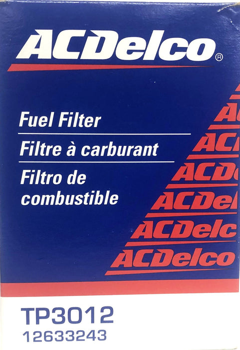 AC Delco Fuel Filter TP3012 (12633243) NOS