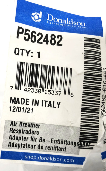 Donaldson Air Breather P562482 NOS