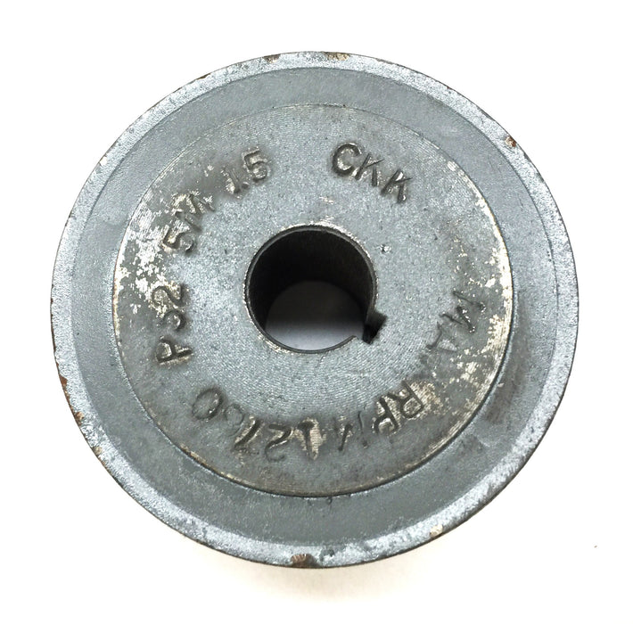 CKK Timing Belt Sheave Pulley with 1/2" Bore w/Keyway P325M15 NOS