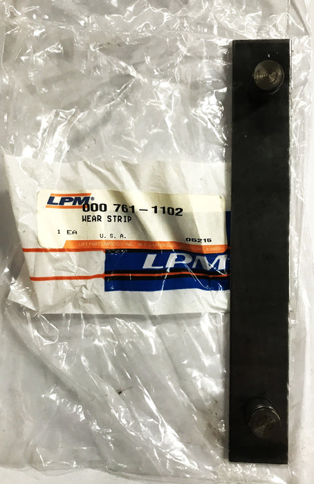 LPM Forklift Mast Wear Strip 761-1102 [Lot of 3] NOS