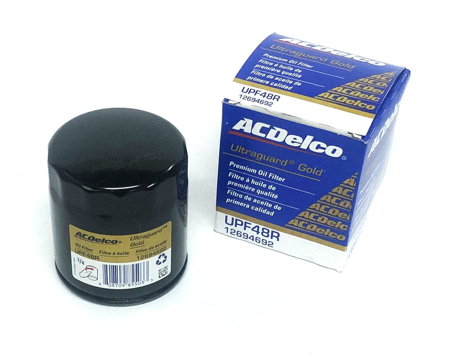 AC Delco Ultraguard Gold Premium Oil Filter UPF48R (12694692) NOS