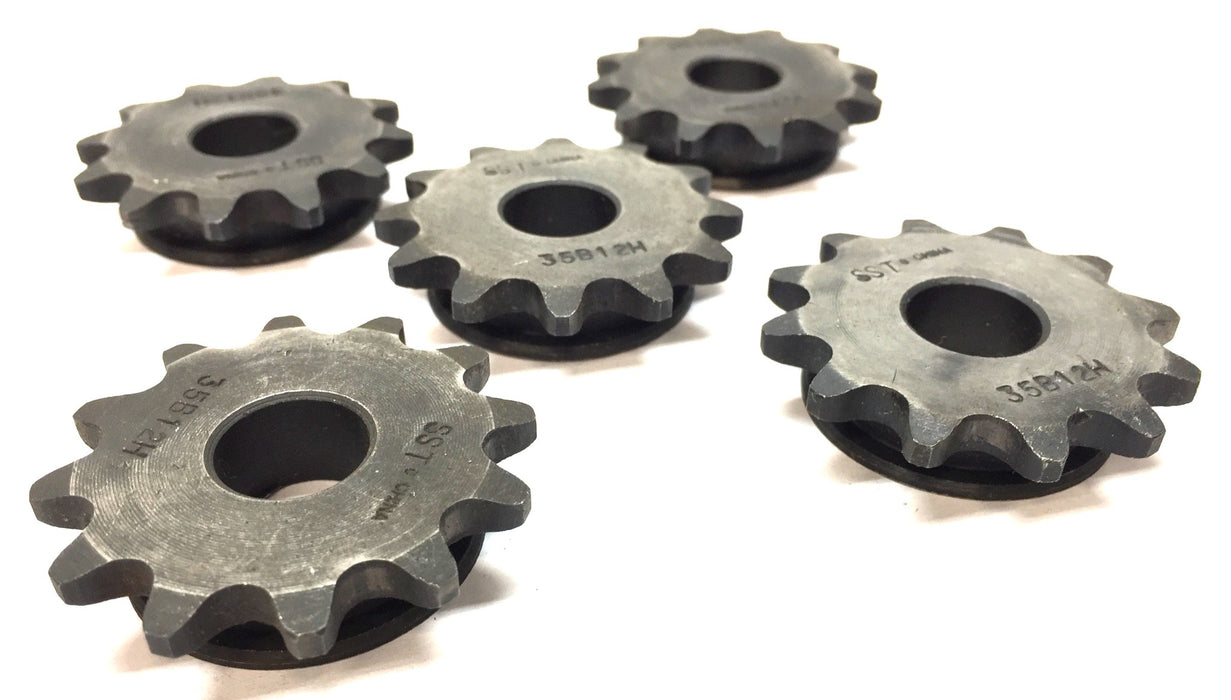 SST Roller Chain Sprocket 35B12H [Lot of 5] USED