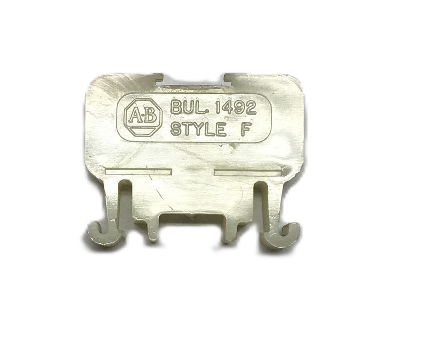 Allen-Bradley Style F Terminal Block End Barrier BUL1492 [Lot of 21] USED