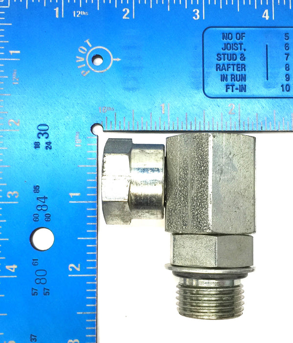 Unbranded .75" Female to .85" Male 90-Degree Compression Elbow Fitting NOS