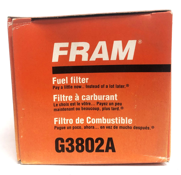 Fram Fuel Filter G3802A [Lot of 3] NOS