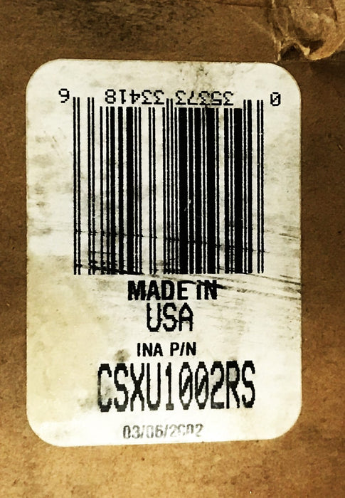 INA Bearing Assembly CSXU-100-2RS-N1120 NOS