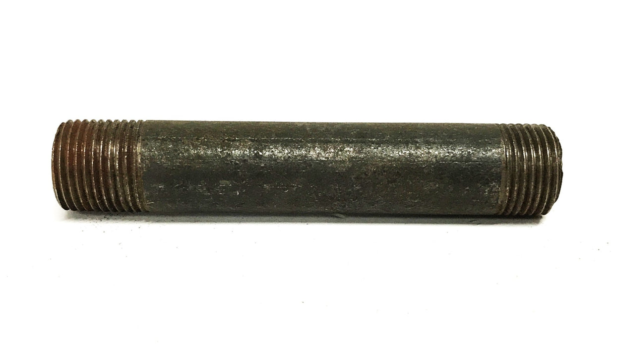 Unbranded Black Steel Threaded Pipe 3/8 inch x 3-1/2 inch [Lot of 24] NOS