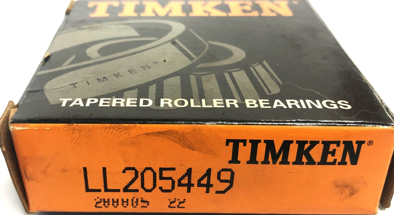 Timken Tapered Roller Bearing Cone LL205449 NOS