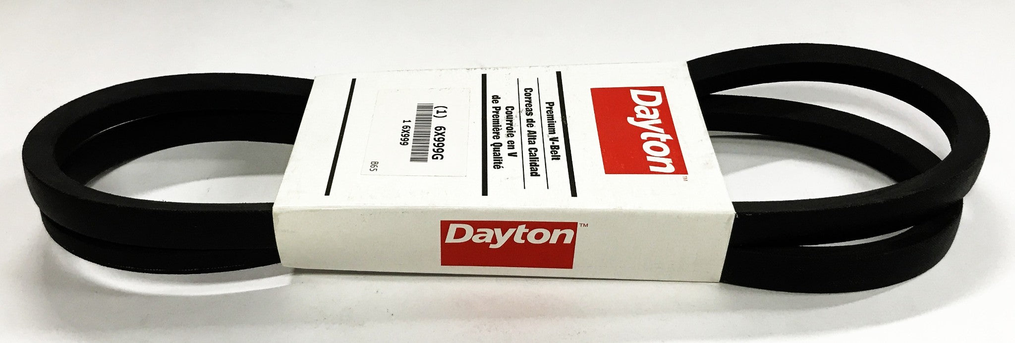 Dayton Premium V-Belt 6X999G [Lot of 2] NOS