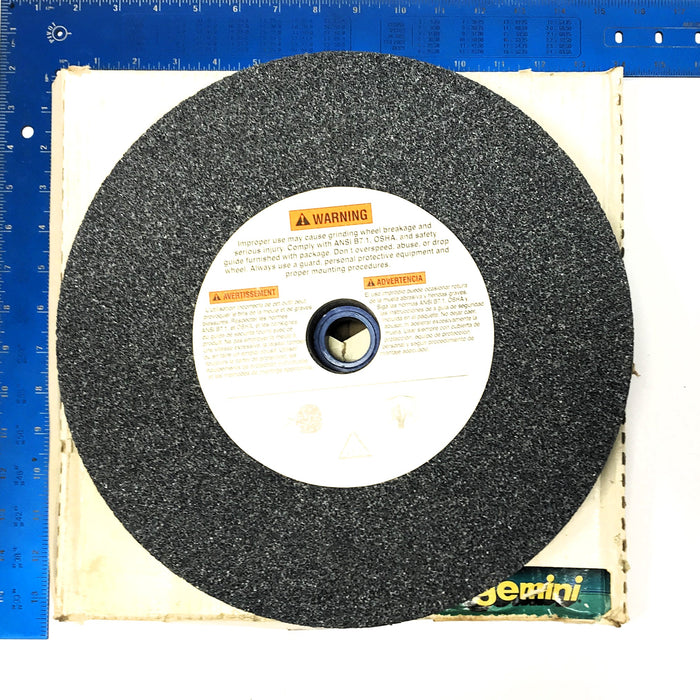 Gemini 12" Diameter 24 Grit Bench & Pedestal Grinding Wheel 66253263054 NOS