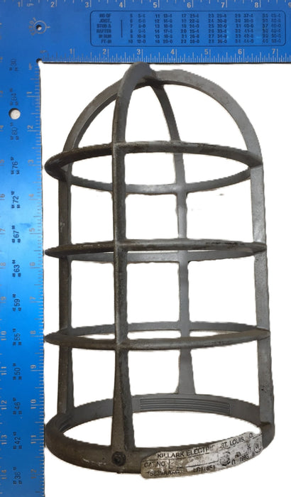 Hubbell Killark Explosion Proof Wall Mount Light Fixture Cage LR11851 NOS