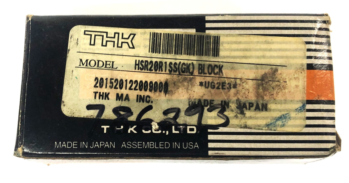 THK HSR-20R Linear Bearing Block HSR20R1S (GK) NOS