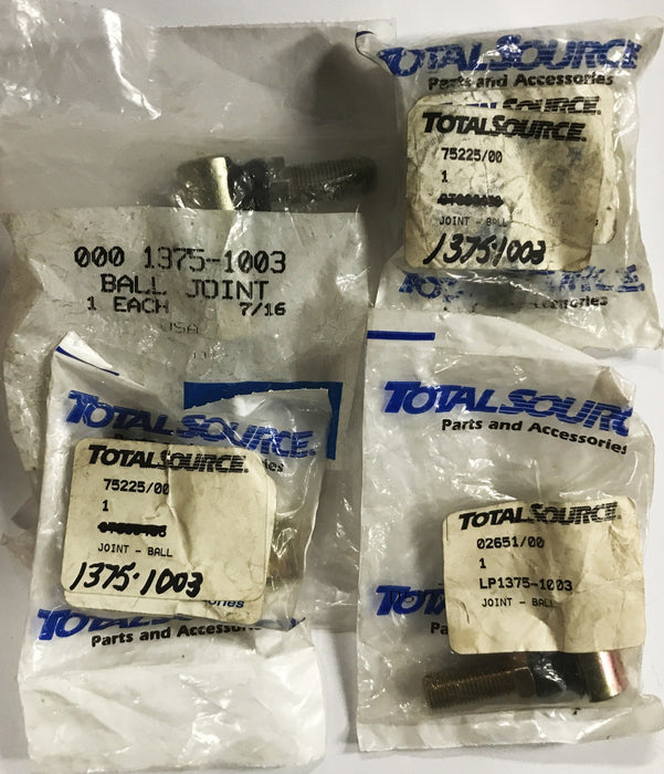 Total Source/LPM Forklift Ball Joint 1375-1003 [Lot of 4] NOS