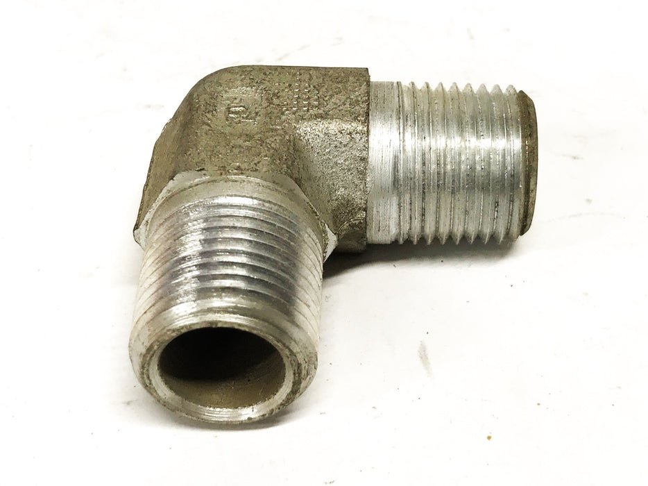 Parker 1/2 inch Male 90-degree Elbow 1B143 [Lot of 3] NOS