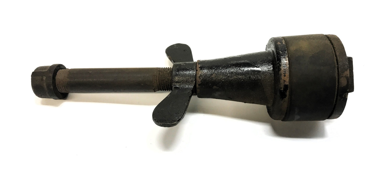 Unbranded 5/8" Bore 2.718" Diameter Face Wingnut Mechanical Pipe Plug 2-6 USED
