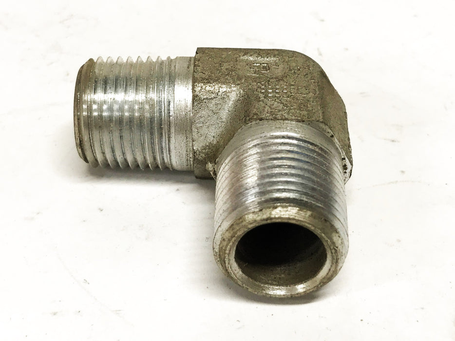 Parker 1/2 inch Male 90-degree Elbow 1B143 [Lot of 3] NOS