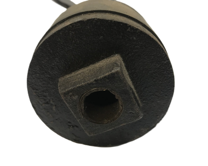 Unbranded 5/8" Bore 2.718" Diameter Face Wingnut Mechanical Pipe Plug 2-6 USED