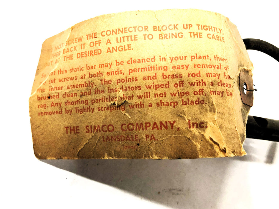 Simco Static Eliminator 1102 NOS