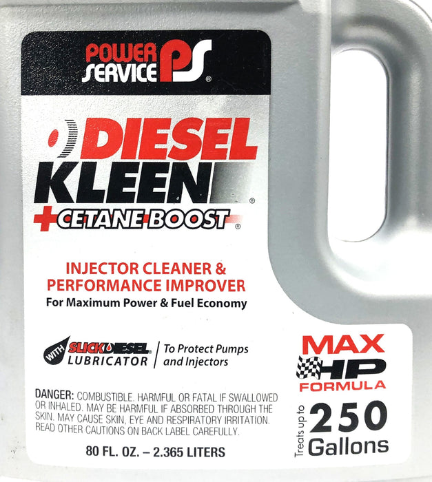 Power Service 80oz Diesel Kleen Injector Cleaner & Performance Improver 3080 NOS