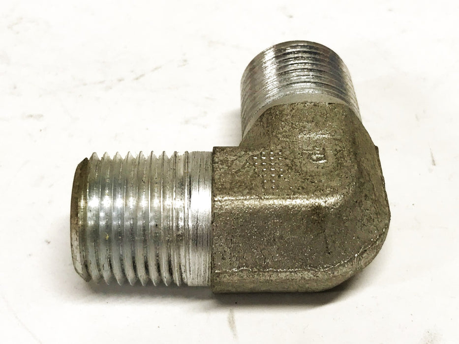 Parker 1/2 inch Male 90-degree Elbow 1B143 [Lot of 3] NOS