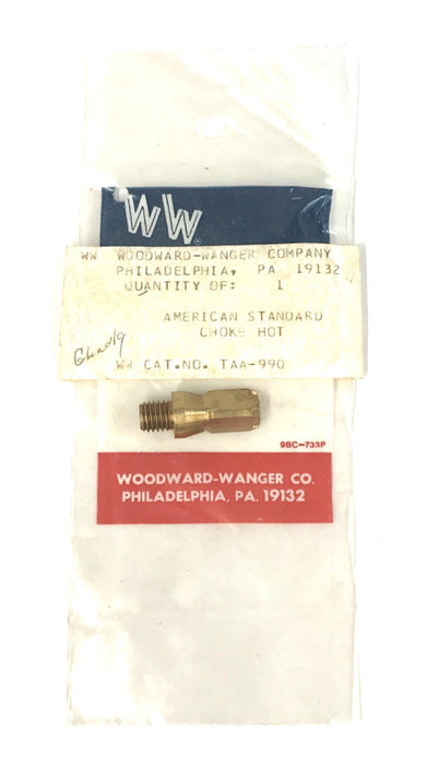 American Standard Hot Water Choke 1397-2700 NOS